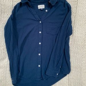 Universal Thread Button Down - Navy - Size XS - So soft!